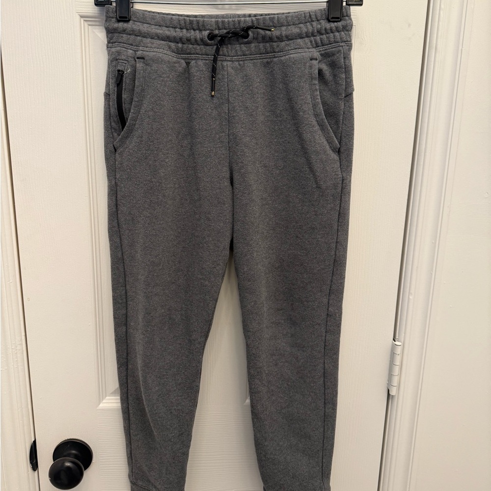 Boys Gray Jogger Sweatpants size 10/12